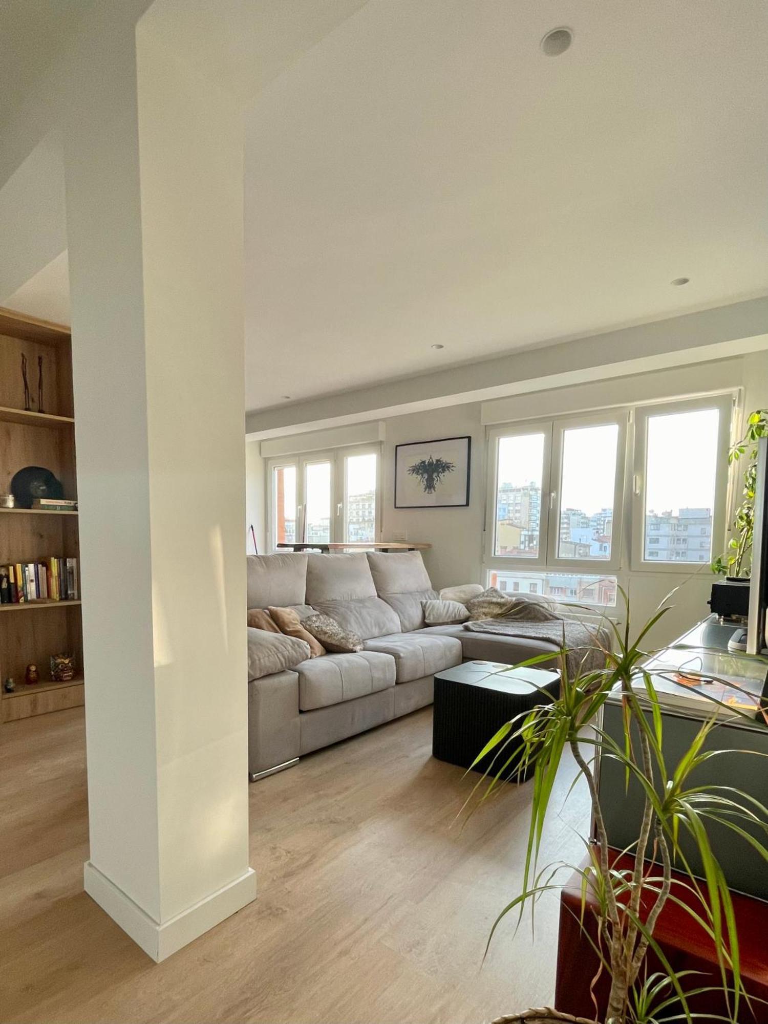 Piso De 2 Habitaciones En Centro, Zona Muy Tranquila Con Playa A 2 Min Andando ヒホン エクステリア 写真